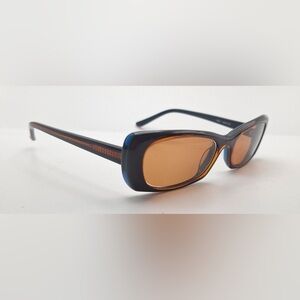 Guess Brown Oval Sunglasses Frames Only